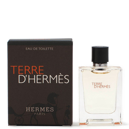 Hermes Terre D'Hermes EDT 5 ml น้ำหอมผู้ชายแนว Woody Spicy อบอวลไปด้วยกลิ่นหอมของพืชพรรณ แมกไม้ และแร่ธาตุ